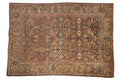 7x10.5 Vintage Distressed Mahal Carpet