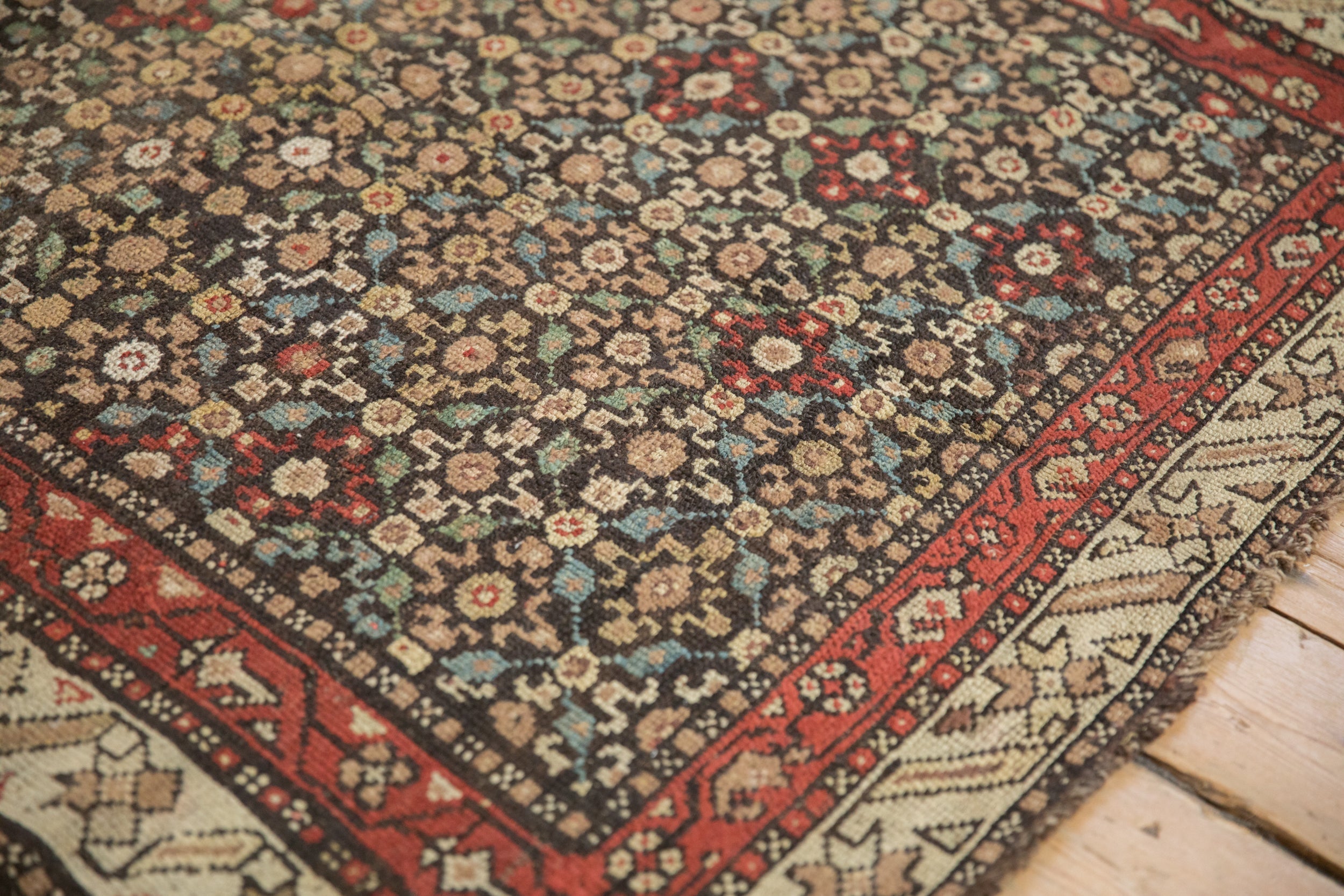 4x8.5 Antique Qashqai Rug Runner