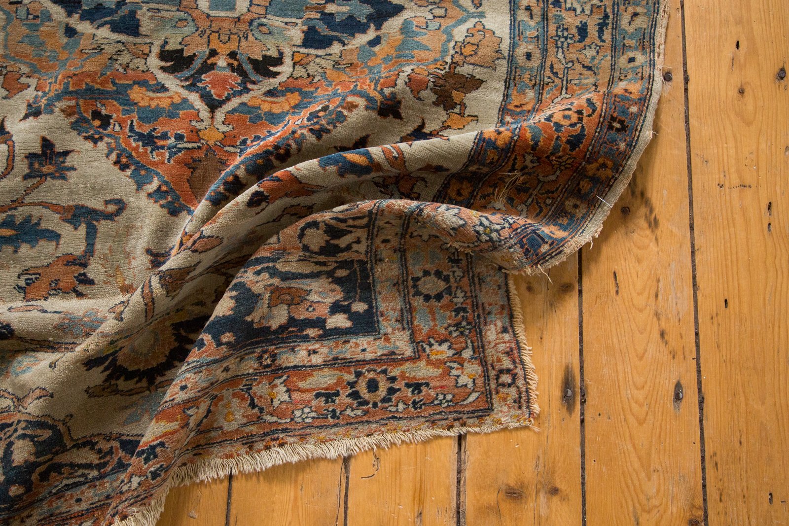 4x5.5 Antique Haji Jalili Tabriz Rug